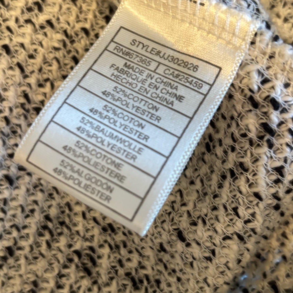 Jack by BB Dakota Black and White Knit Cardigan Size S *NWT* - Picture 9 of 9